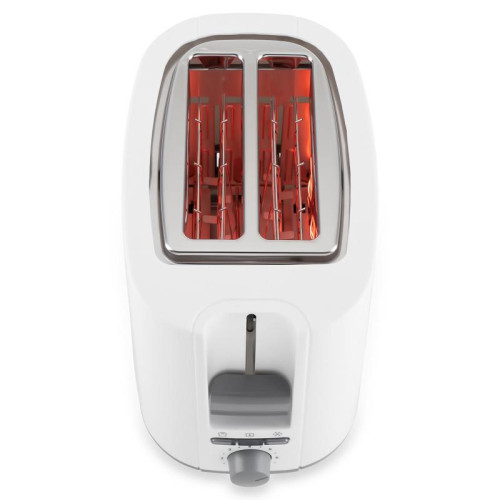 Тостер Hyundai HYT-2301 800Вт белый/серый