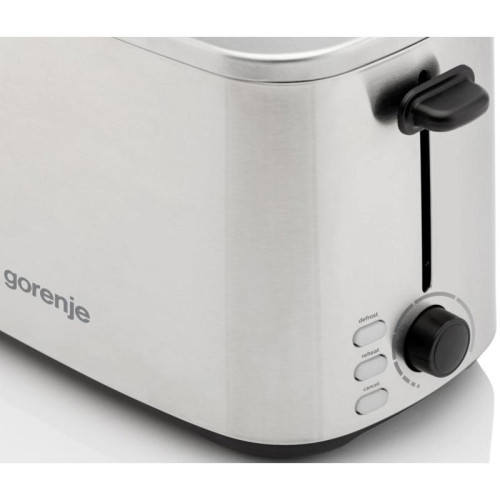 Тостер Gorenje T800DS 850Вт нержавеющая сталь