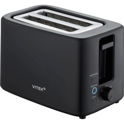 Тостер Vitek Gracia VT-T1000 700Вт черный/серебристый