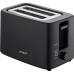 Тостер Vitek Gracia VT-T1000 700Вт черный/серебристый