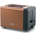 Тостер Bosch TAT4P429 Тостер, DesignLine, 2 отделения, цвет коричневый/черный Тостер Bosch TAT4P429 Тостер, DesignLine, 2 отделения, цвет коричневый/черный
