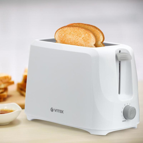 Тостер Vitek VT-9001 700Вт белый