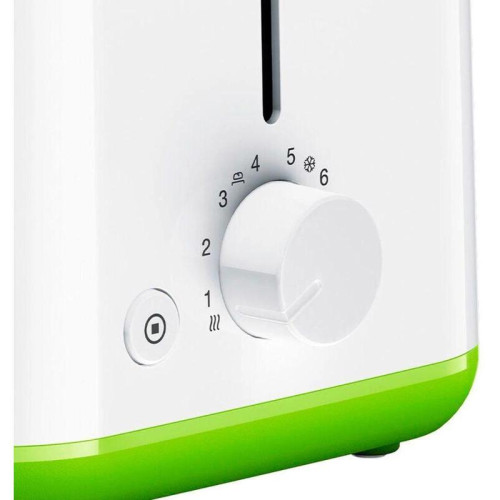 Тостер Braun HT1010GR 900Вт белый/зеленый