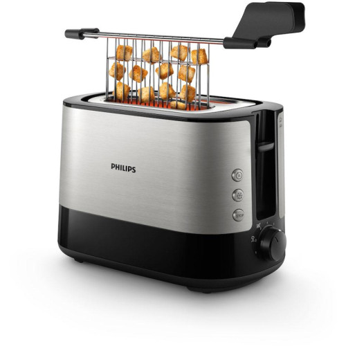 Тостер Philips HD2635/90 2 секции, 7 режимов, черный