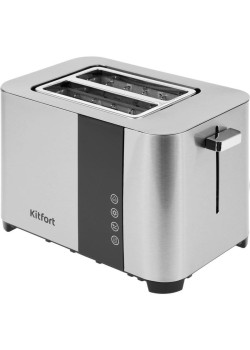 Тостер Kitfort KT-2047 850Вт нержавеющая сталь