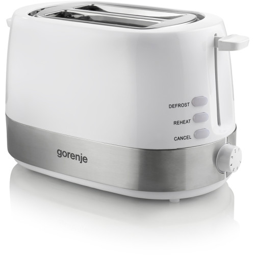 Тостер GORENJE T850WE 850 Вт, 2 секции, цвет белый