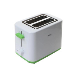 Тостер Braun HT1010GR 900Вт белый/зеленый