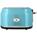 Тостер Kitfort КТ-6455 815Вт голубой/серебристый Тостер Kitfort КТ-6455 815Вт голубой/серебристый