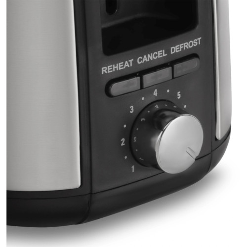Тостер Vitek VT-7156 750Вт серебристый/черный