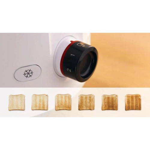 Тостер Bosch TAT2M121 950Вт белый Тостер Bosch TAT2M121 950Вт белый
