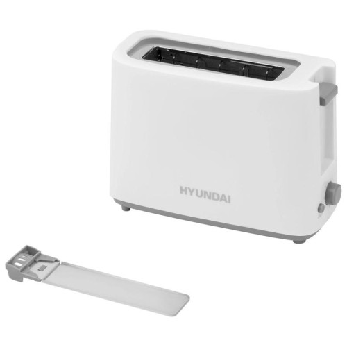 Тостер Hyundai HYT-8006 500Вт белый/серый