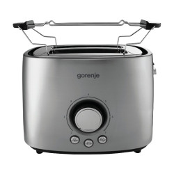 Тостер GORENJE T1000E 1000 Вт, 2 секции, 7 режимов,нерж