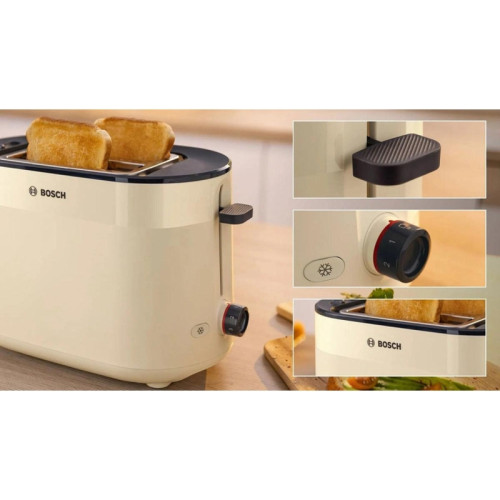 Тостер Bosch TAT2M127 бежевый