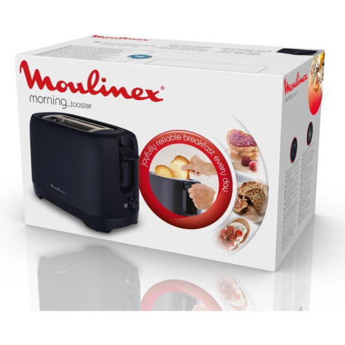 Тостер Moulinex Morning LT2M0810 850Вт черный