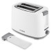 Тостер Hyundai HYT-2301 800Вт белый/серый