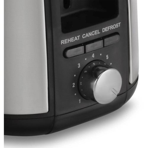 Тостер Vitek VT-7170 750Вт черный/стальной