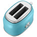 Тостер Kitfort КТ-6455 815Вт голубой/серебристый Тостер Kitfort КТ-6455 815Вт голубой/серебристый