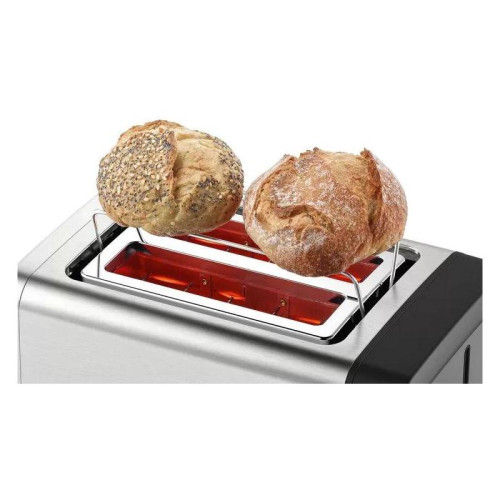 Тостер Bosch TAT4P420 970Вт нержавеющая сталь/черный