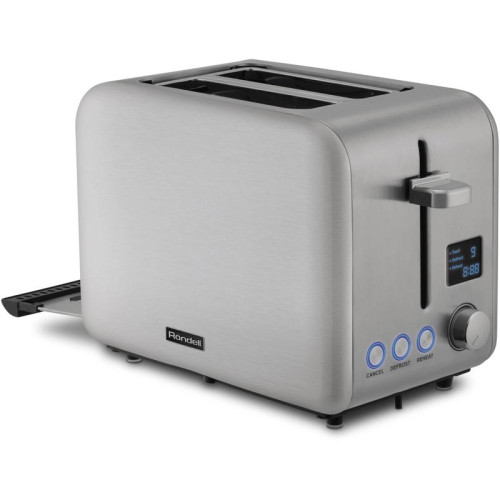 Тостер Rondell RDE-1203 950Вт стальной