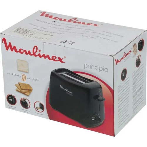 Тостер Moulinex TT1102 850Вт черный