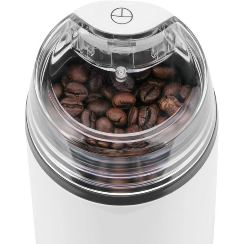 Кофемолка Maxwell MW-1703 W 200Вт сист.помол.:ротац.нож вместим.:45гр белый Кофемолка Maxwell MW-1703 W 200Вт сист.помол.:ротац.нож вместим.:45гр белый