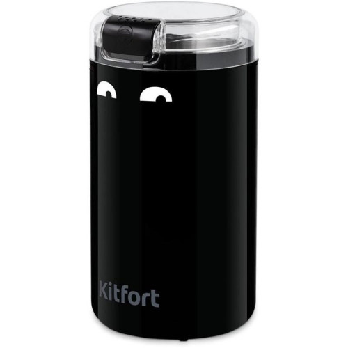 Кофемолка Kitfort КТ-7116 200Вт сист.помол.:ротац.нож вместим.:40гр черный