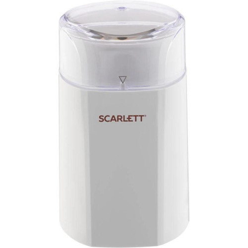 Кофемолка Scarlett SC-CG44506 150Вт сист.помол.:ротац.нож вместим.:60гр белый