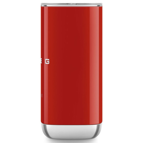 Вспениватель молока Smeg, стиль 50-х г.г., мощность 500 Вт, холодная/горячая пена, автоматическое отключение, кнопочное управление, цвет красный