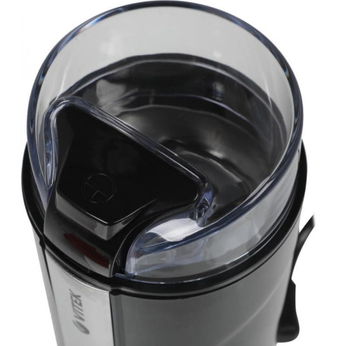 Кофемолка Vitek VT-8366 400Вт сист.помол.:ротац.нож вместим.:70гр черный