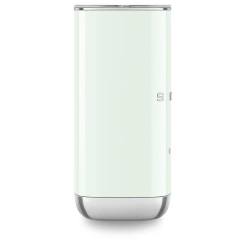Вспениватель молока Smeg, стиль 50-х г.г., мощность 500 Вт, холодная/горячая пена, автоматическое отключение, кнопочное управление, цвет пастельный зеленый
