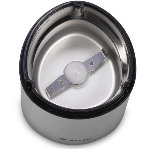 Кофемолка Vitek VT-1544 200Вт сист.помол.:ротац.нож вместим.:70гр стальной