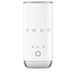 Вспениватель молока Smeg, стиль 50-х г.г., мощность 500 Вт, холодная/горячая пена, автоматическое отключение, кнопочное управление, цвет белый