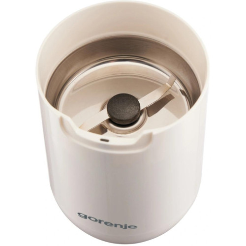 Кофемолка Gorenje SMK150SW 150Вт сист.помол.:одинарный нож вместим.:45гр белый