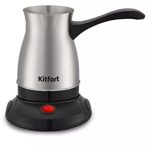 Кофеварка Электрическая турка Kitfort КТ-7131 600Вт черный/нержавеющая сталь