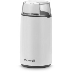 Кофемолка Maxwell MW-1703 W 200Вт сист.помол.:ротац.нож вместим.:45гр белый