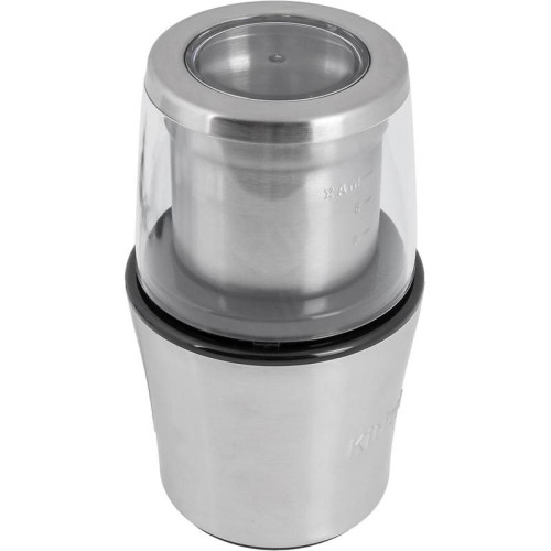 Кофемолка Kitfort КТ-1329 200Вт сист.помол.:ротац.нож вместим.:70гр серебристый