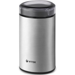 Кофемолка Vitek VT-1544 200Вт сист.помол.:ротац.нож вместим.:70гр стальной