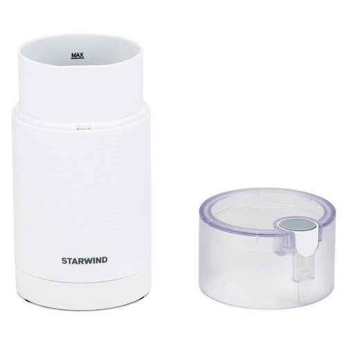 Кофемолка Starwind SGP7212 200Вт сист.помол.:ротац.нож вместим.:70гр белый Кофемолка Starwind SGP7212 200Вт сист.помол.:ротац.нож вместим.:70гр белый