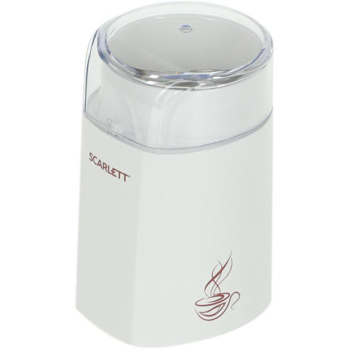 Кофемолка Scarlett SC-CG44506 150Вт сист.помол.:ротац.нож вместим.:60гр белый