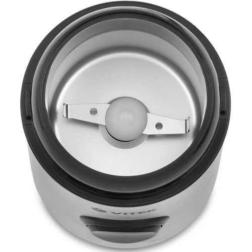 Кофемолка Vitek VT-7123 150Вт сист.помол.:ротац.нож вместим.:50гр стальной