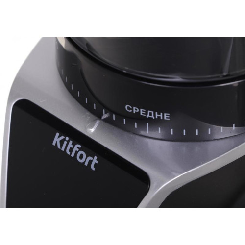 Кофемолка Kitfort КТ-784 165Вт сист.помол.:жернова вместим.:100гр черный