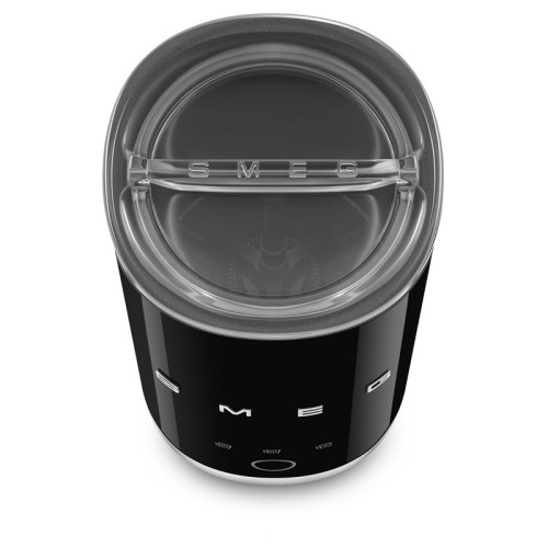 Вспениватель молока Smeg, стиль 50-х г.г., мощность 500 Вт, холодная/горячая пена, автоматическое отключение, кнопочное управление, цвет черный