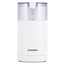 Кофемолка Starwind SGP7212 200Вт сист.помол.:ротац.нож вместим.:70гр белый