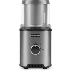 Кофемолка Rondell RDE-1150 350Вт сист.помол.:ротац.нож вместим.:110гр серебристый