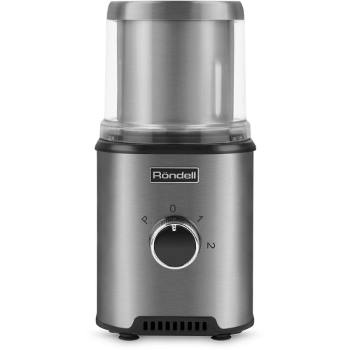 Кофемолка Rondell RDE-1150 350Вт сист.помол.:ротац.нож вместим.:110гр серебристый