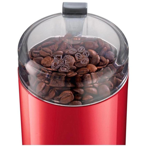 Кофемолка Bosch TSM6A014R 180Вт сист.помол.:ротац.нож вместим.:75гр красный