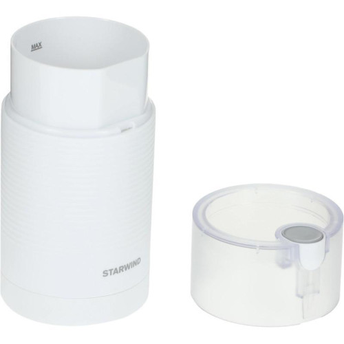Кофемолка Starwind SGP7212 200Вт сист.помол.:ротац.нож вместим.:70гр белый Кофемолка Starwind SGP7212 200Вт сист.помол.:ротац.нож вместим.:70гр белый