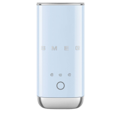Вспениватель молока Smeg, стиль 50-х г.г., мощность 500 Вт, холодная/горячая пена, автоматическое отключение, кнопочное управление, цвет пастельный голубой