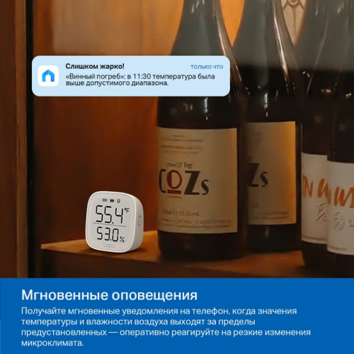 Умный датчик температуры и влажности/ Smart Temperature and Humidity Monitor