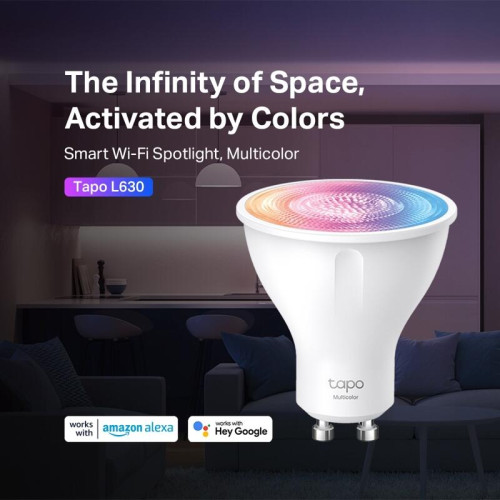 Умная Wi-Fi лампа/ Smart Wi-Fi Spotlight, Multicolor